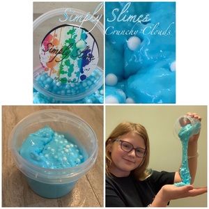 Crunchy Clouds Slime 8 oz
